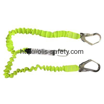 Double Hook Shock Absorbing Lanyard
