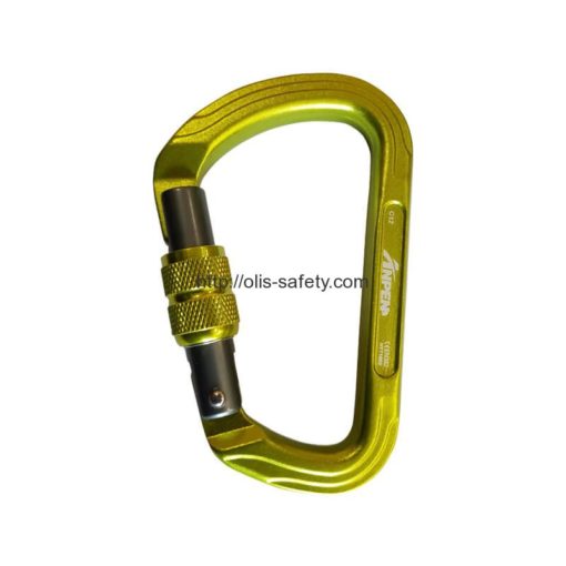 Aluminum D shape Carabiner C12